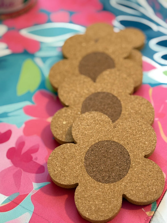 Daisy flower coaster