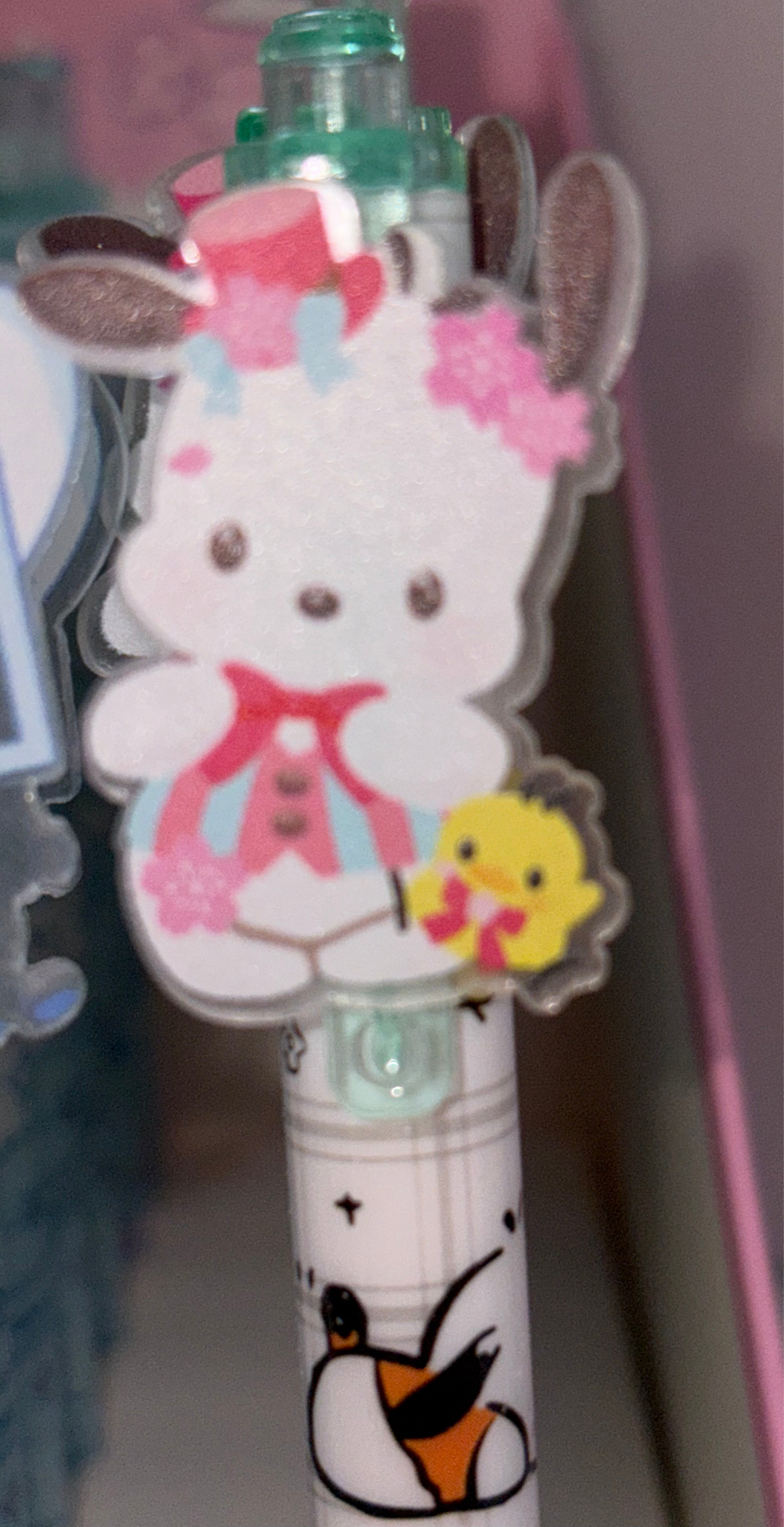 Pink Kitty bow and friends