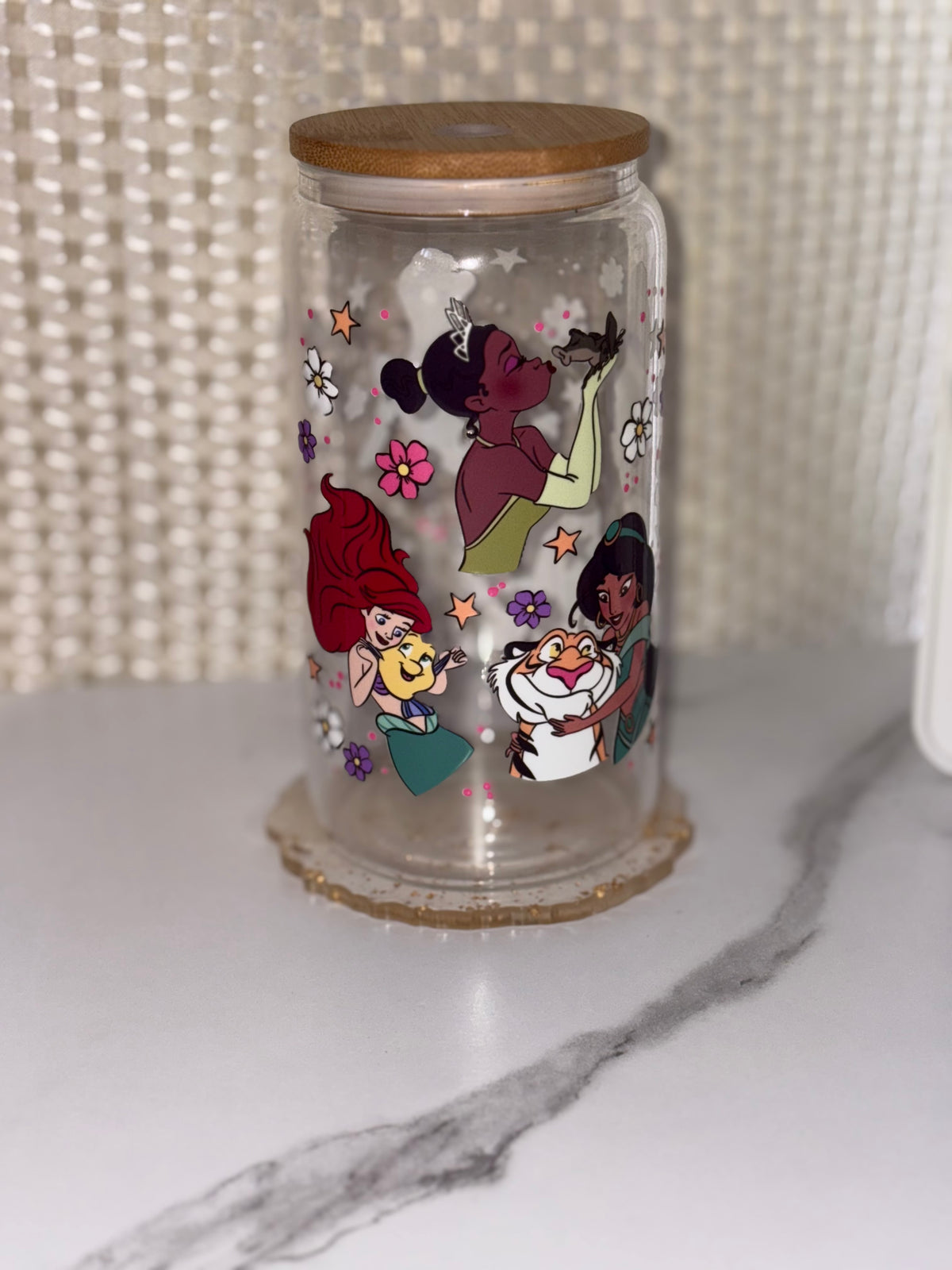 Beautiful princess flowers Cup