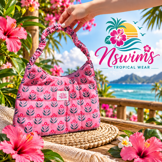 Floral crossbody bag