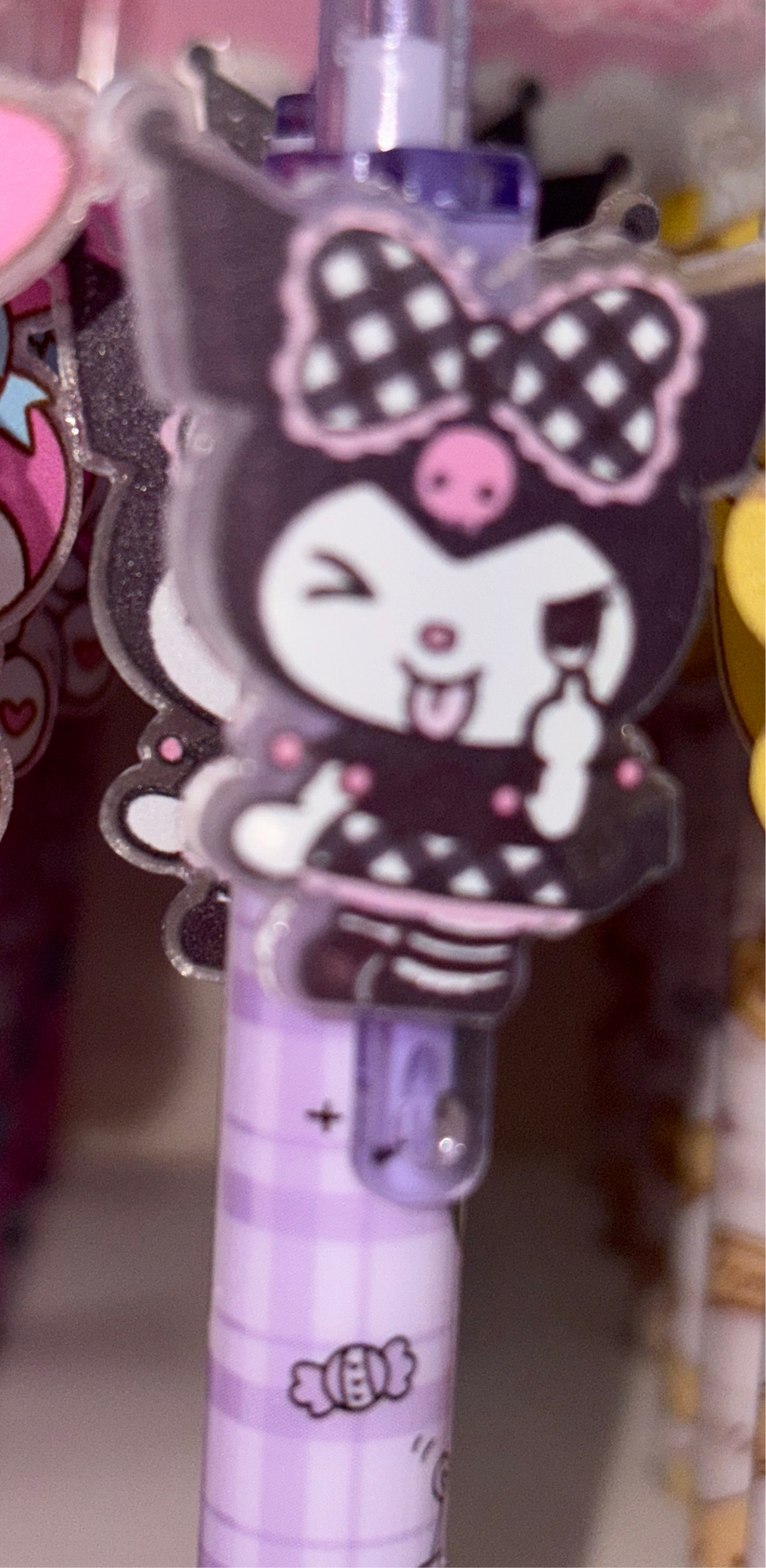 Pink Kitty bow and friends