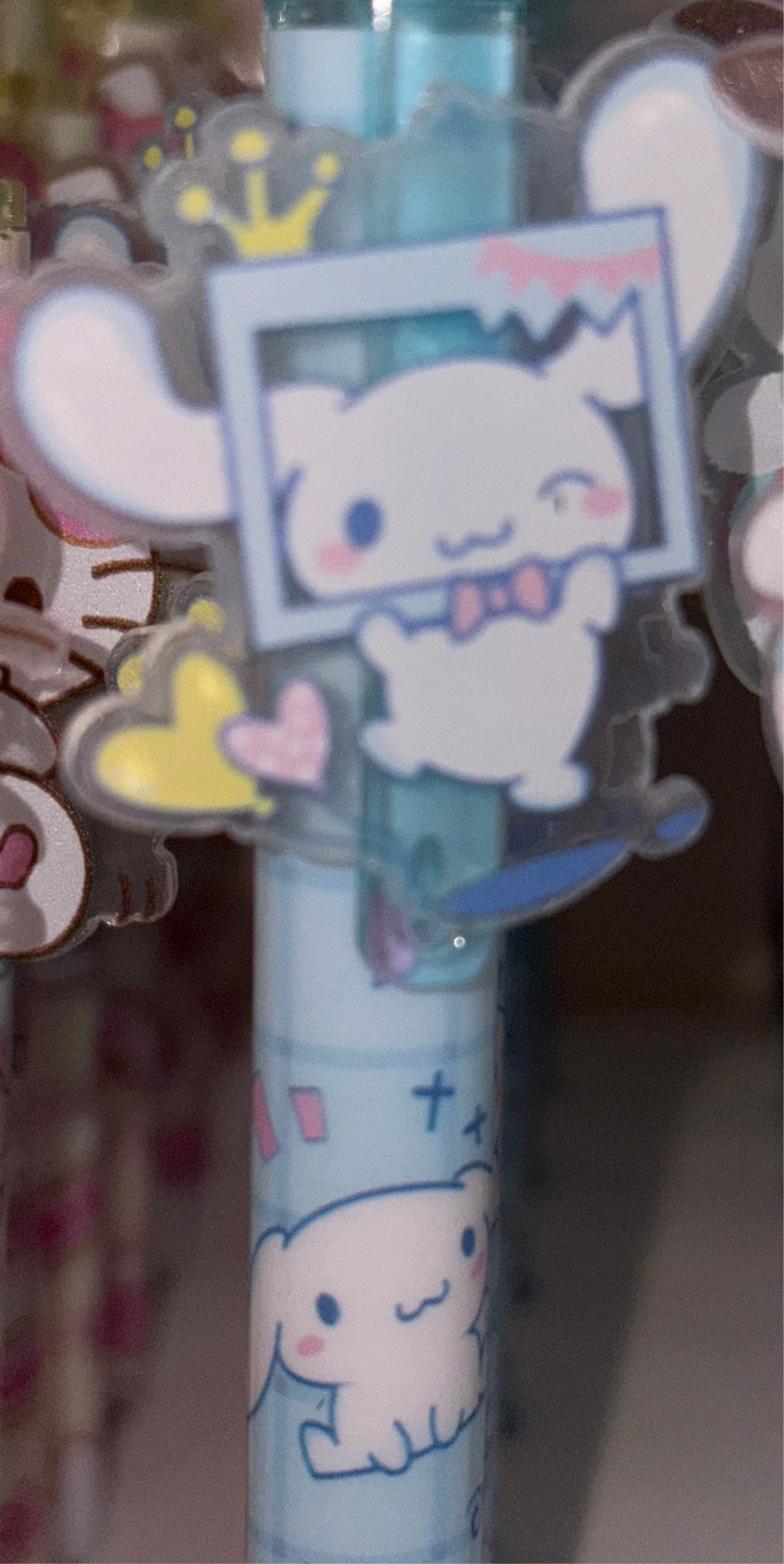 Pink Kitty bow and friends