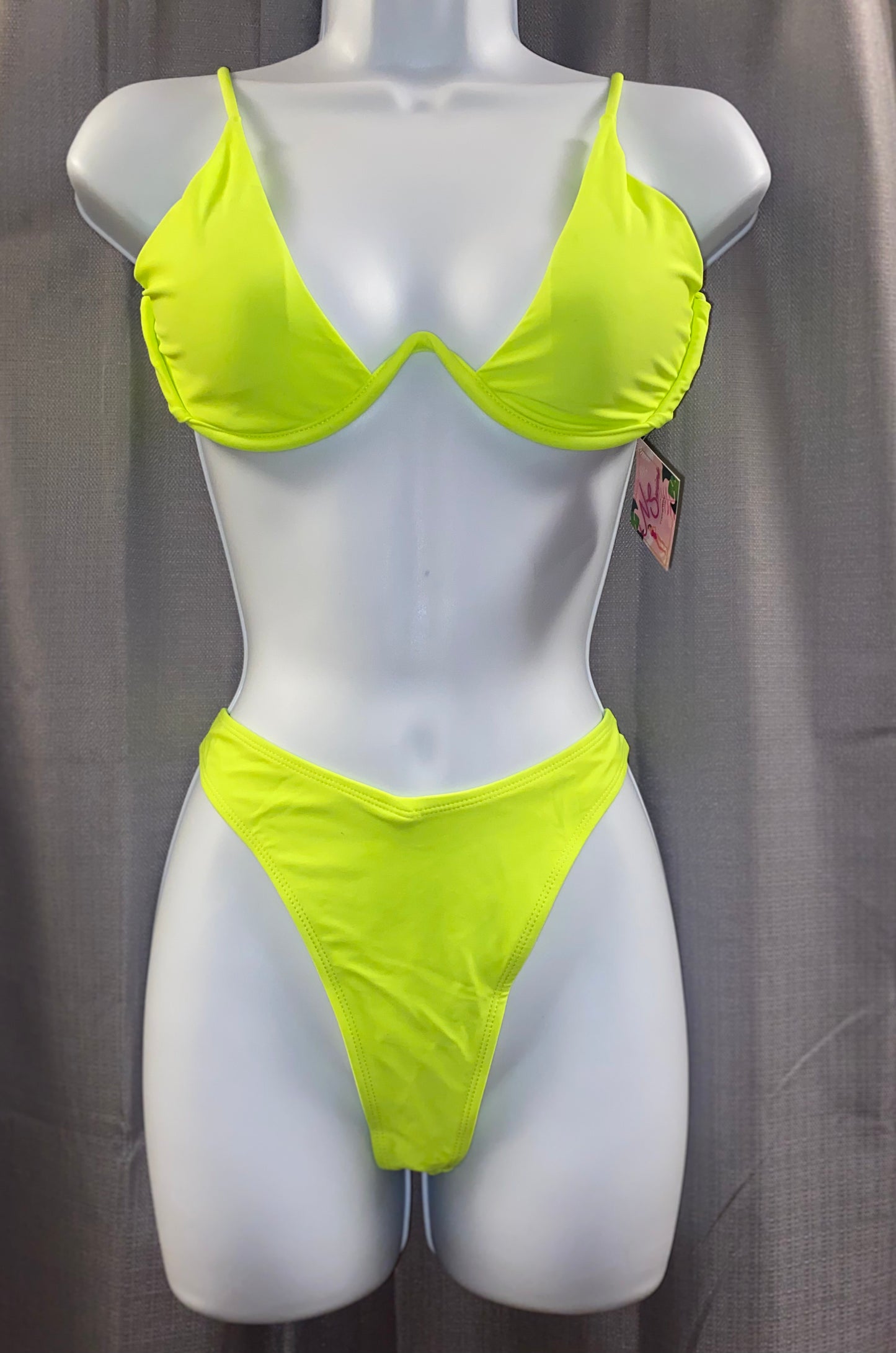 Light green thong